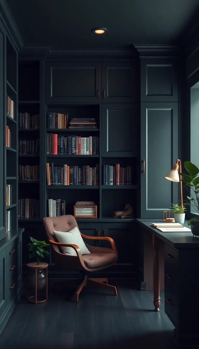 2. Moody Ambiance: The Power of Paint Colors