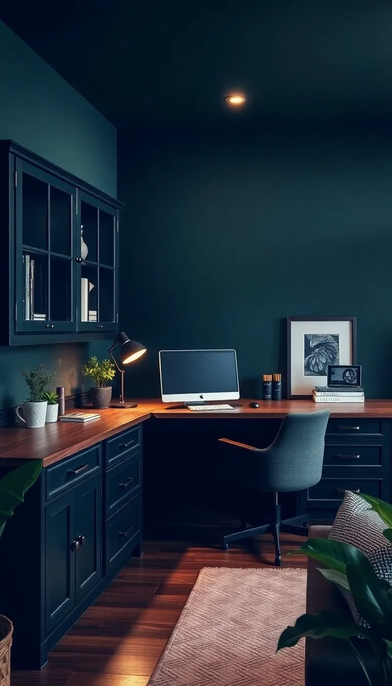 The Best Moody Office Paint Colors