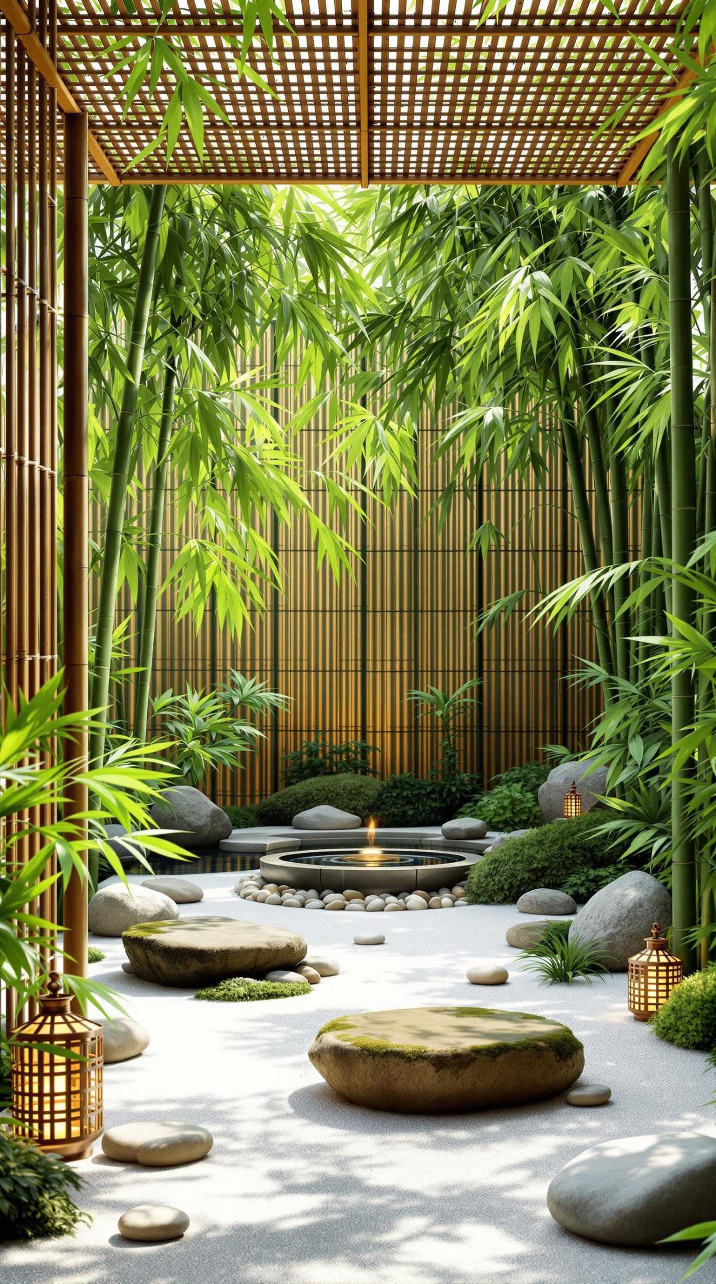 Design a Tranquil Zen Garden with Bamboo