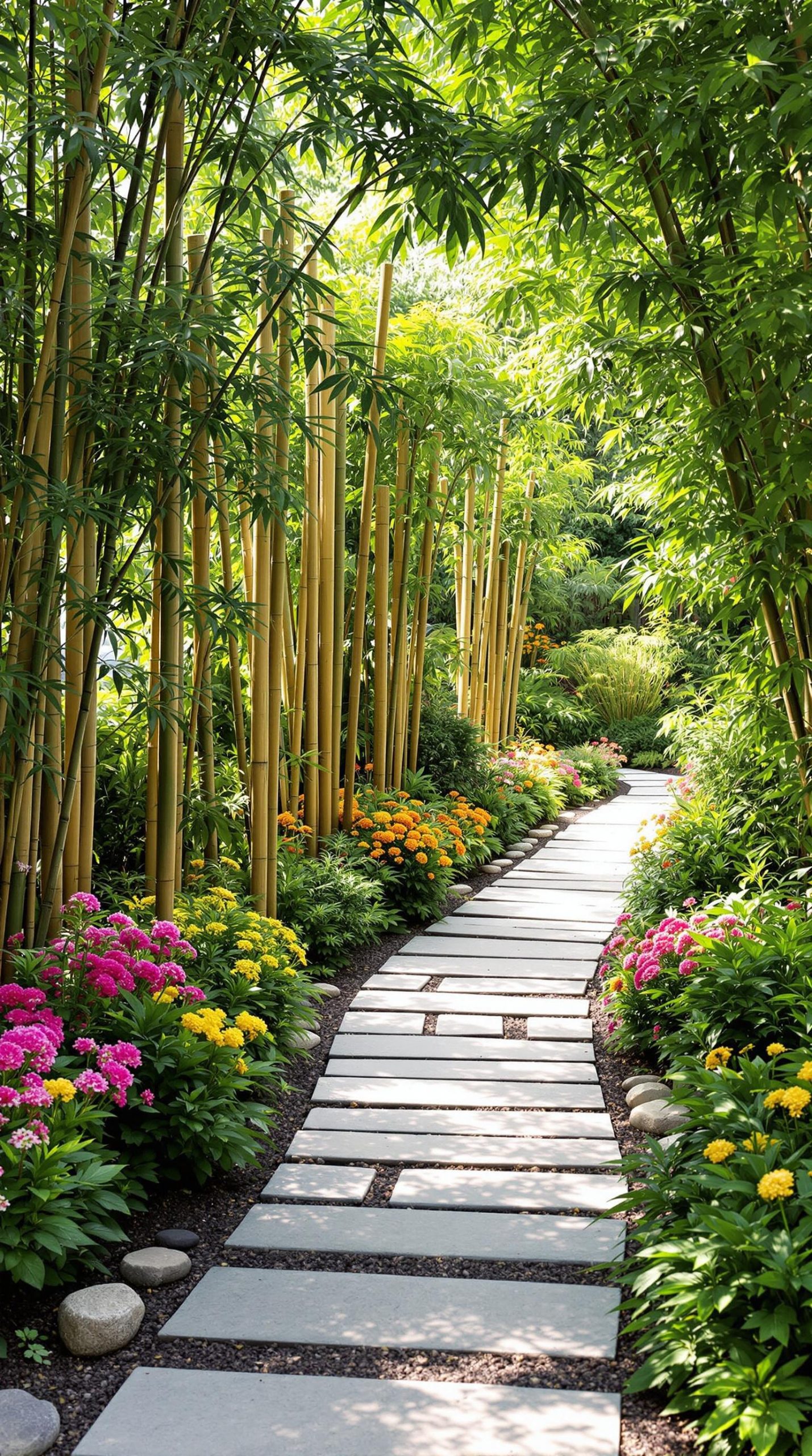 Incorporate Bamboo into Your Garden Path