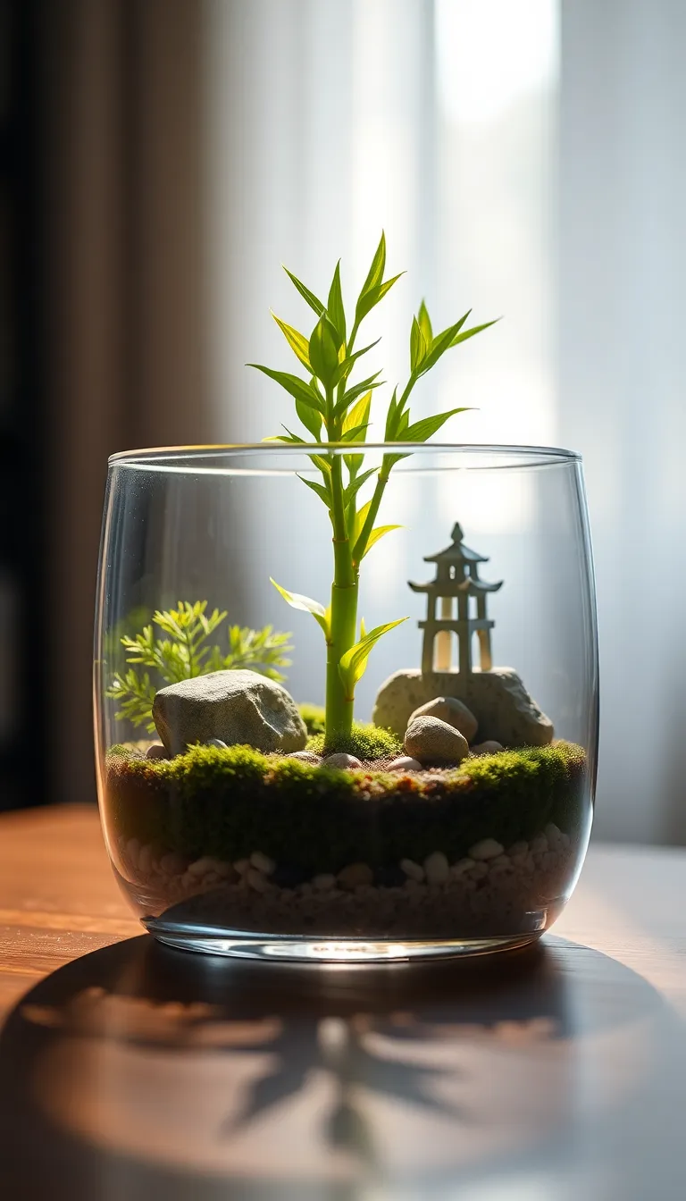 Bamboo Terrarium Creations