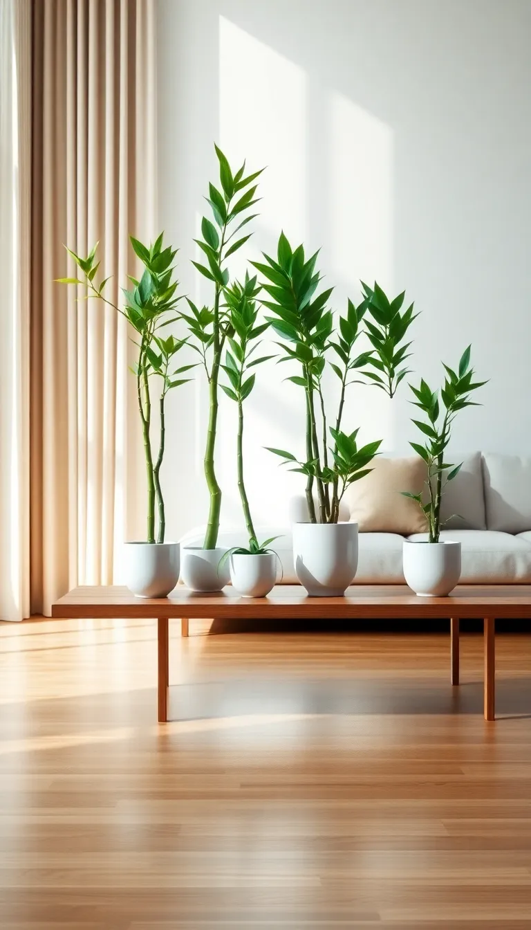 Indoor Bamboo Plants with a Twist