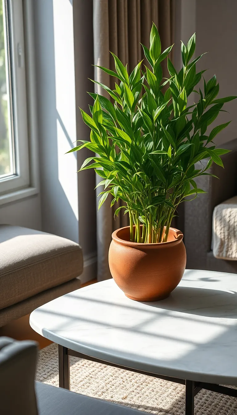Layering Textures with Bamboo Decor