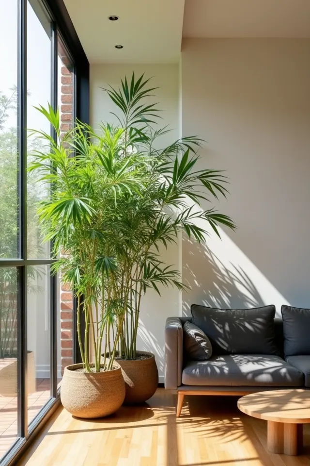 Indoor Bamboo for Privacy and Partitioning in Open Spaces
