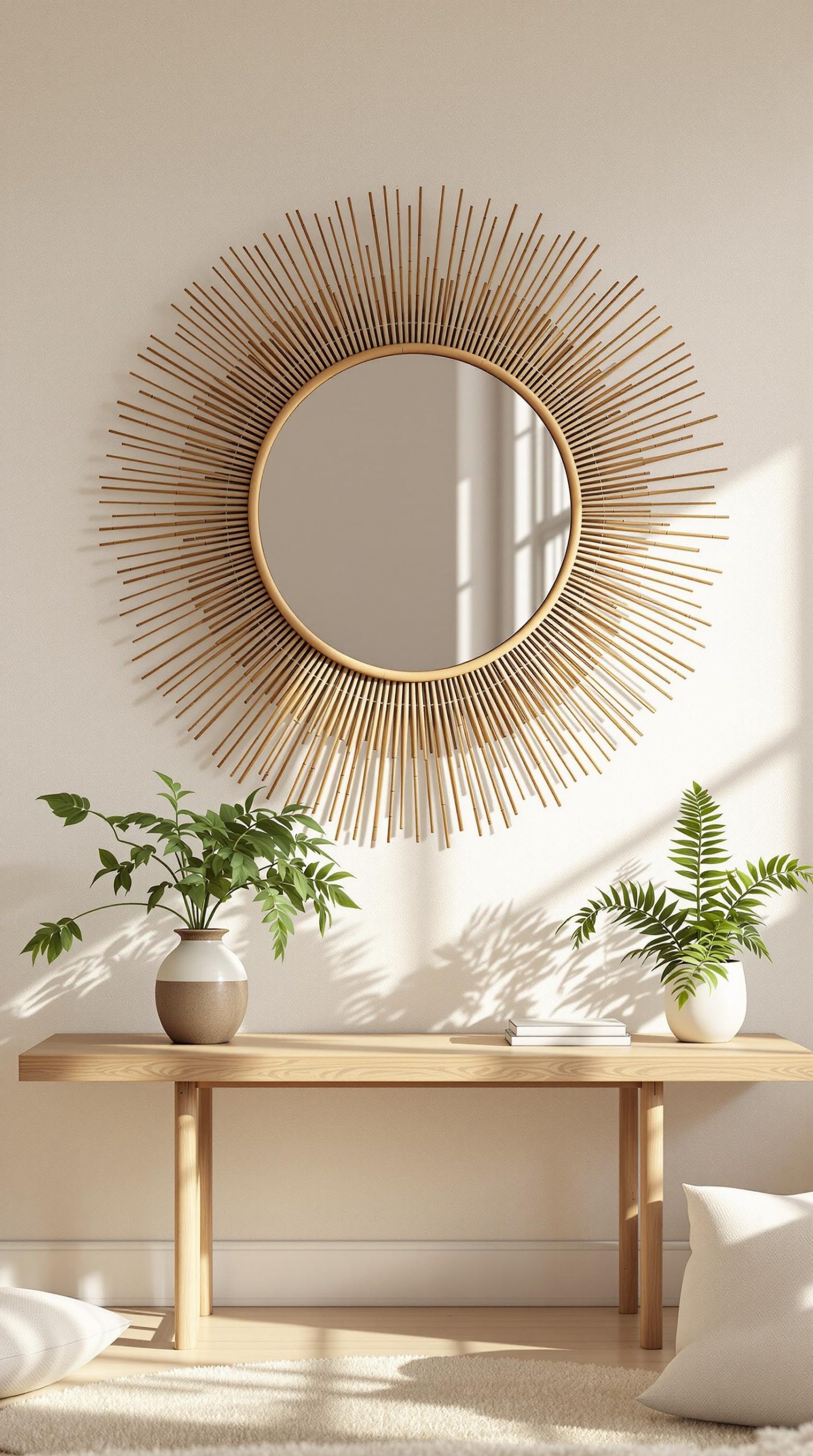Crafting a Bamboo Sunburst Mirror