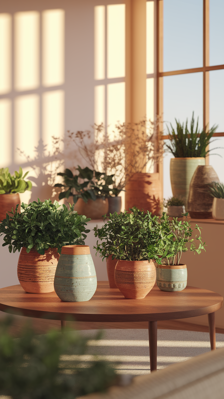 Home Decoration with Charming Pots