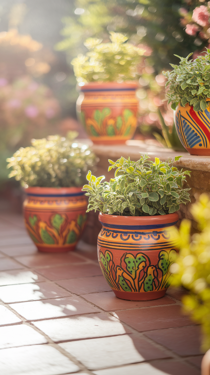 DIY Terracotta Pot Painting