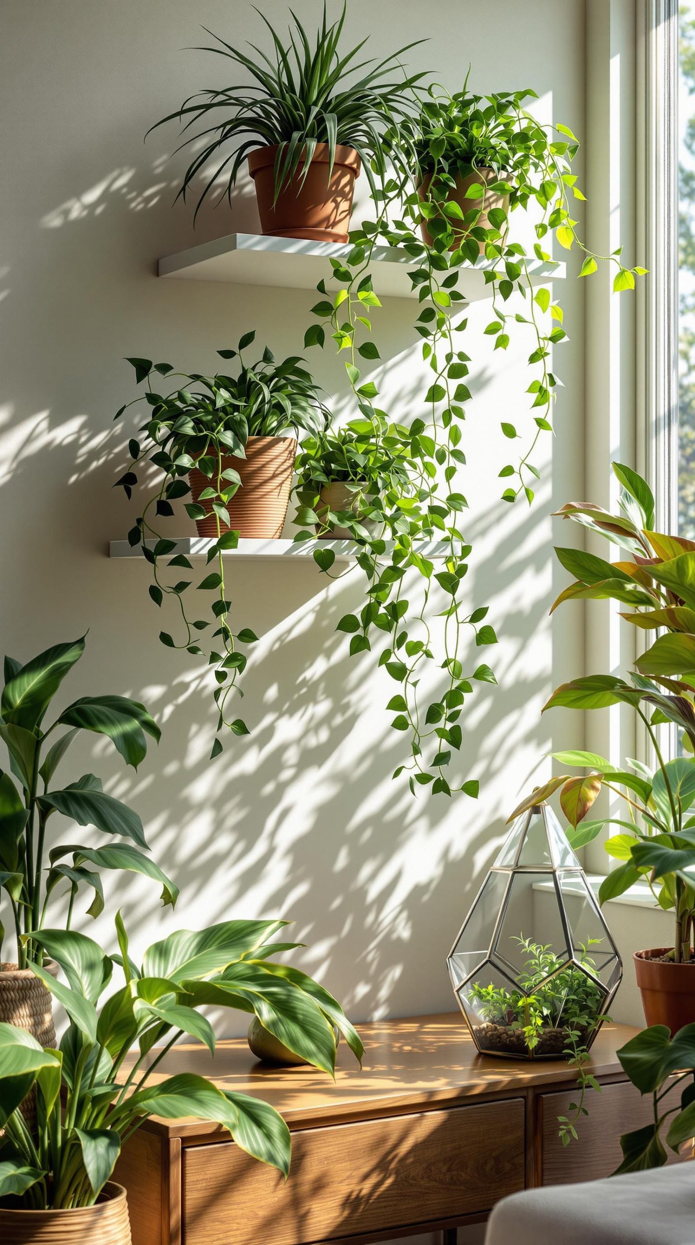 Embrace Calmness with Creative Plant Decor