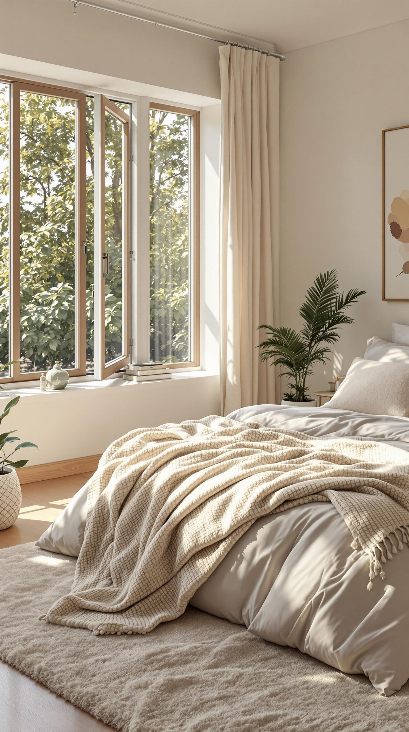 Neutral Elegance: Airy and Serene Spaces
