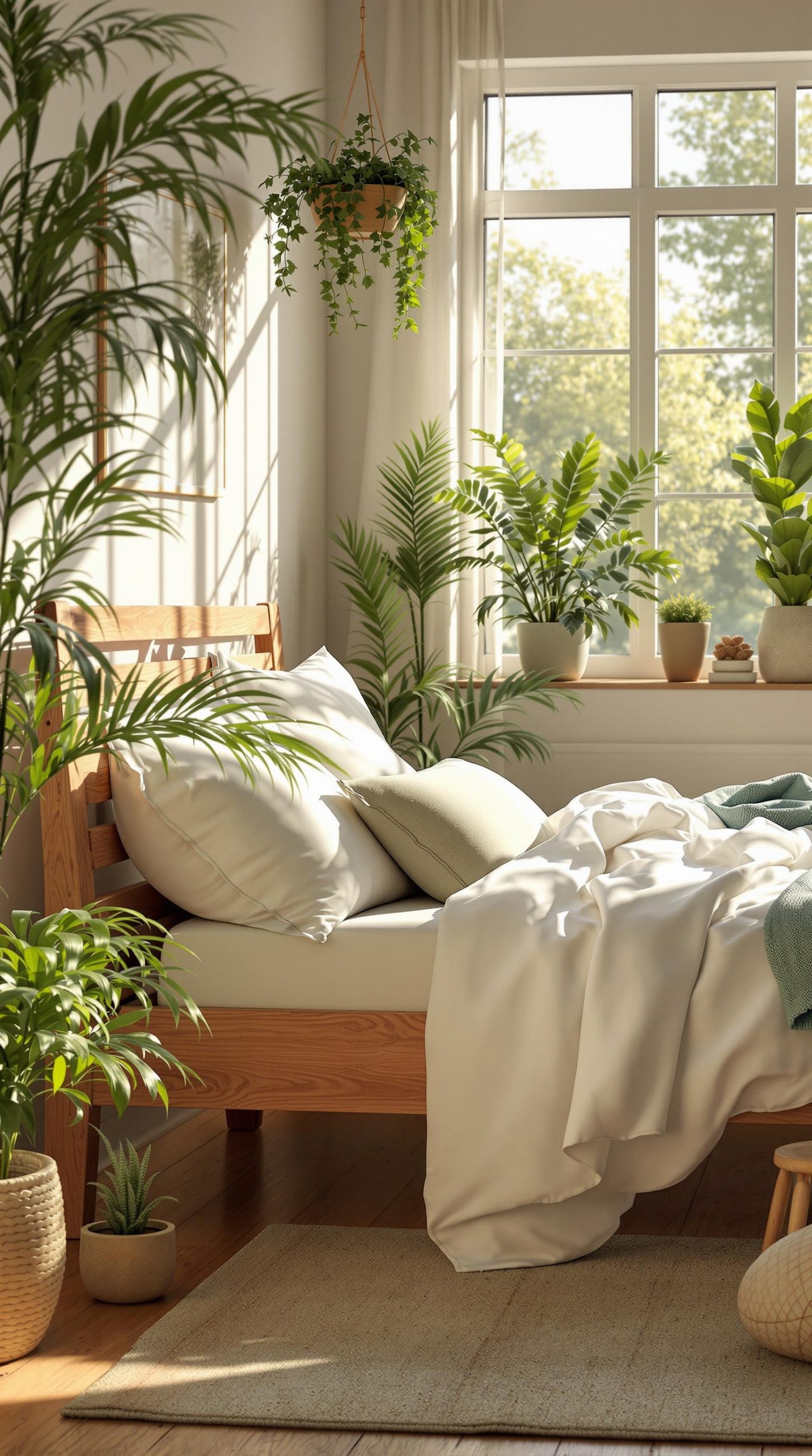 Wood, White, and Green: The Perfect Trio