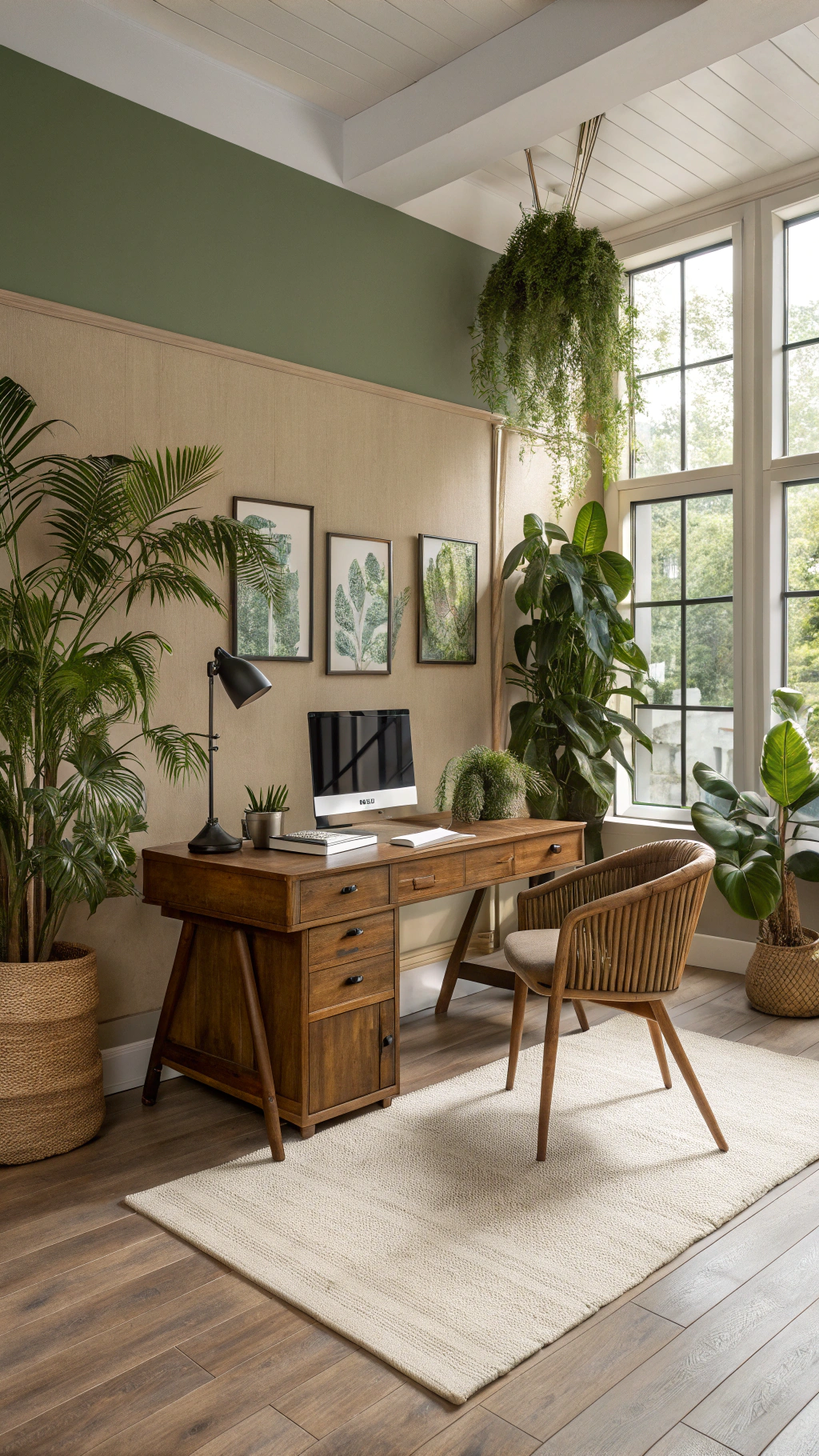 Beige and Green: A Calming Color Palette