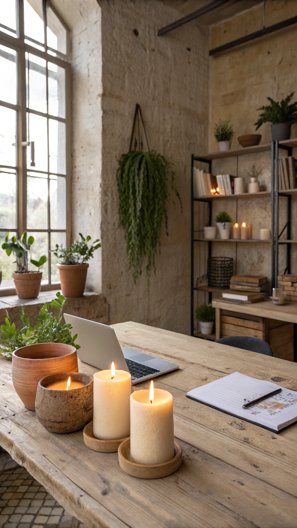 Natural Scented Candles for Ambiance