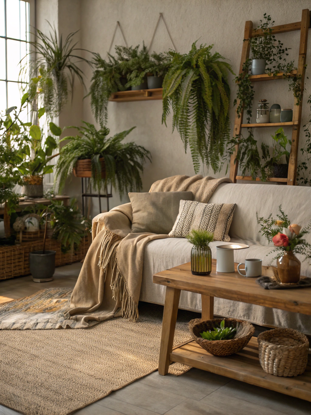 Creating a Cozy Green Oasis