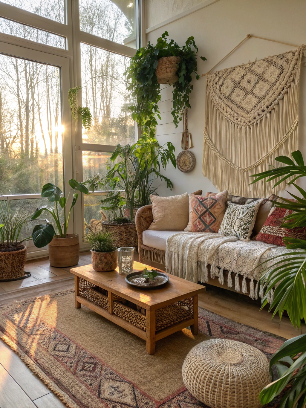 Creating a Cozy Bohemian Retreat
