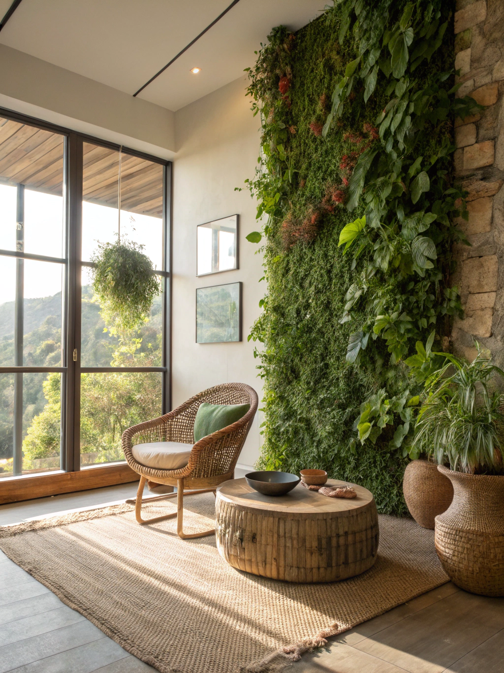 A Biophilic Room for a Refreshing Feel