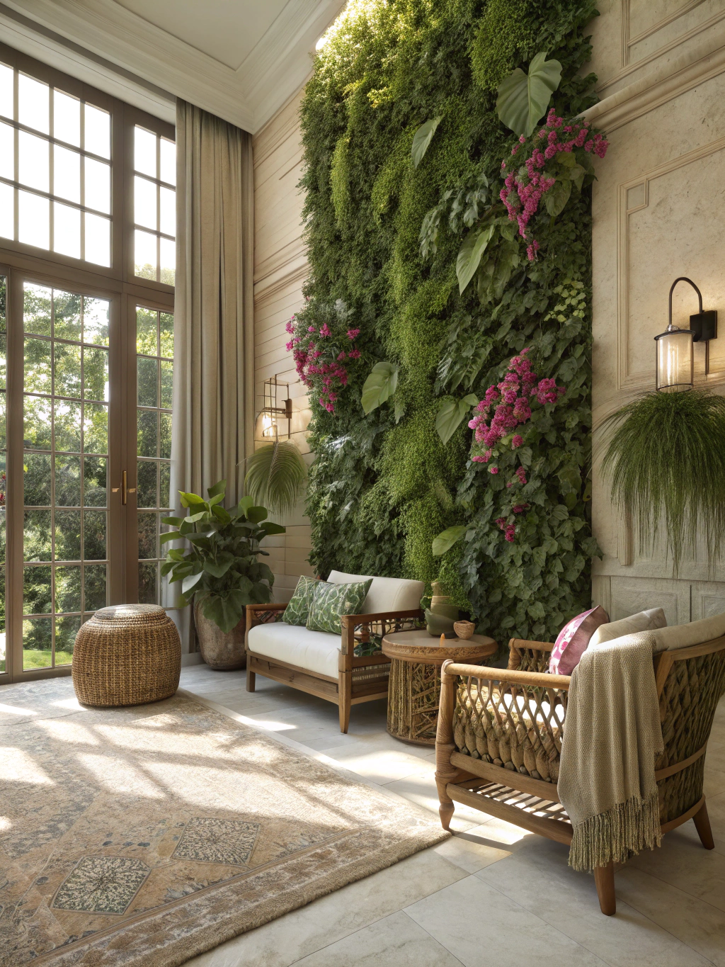 Bringing Nature Inside with Plant Walls