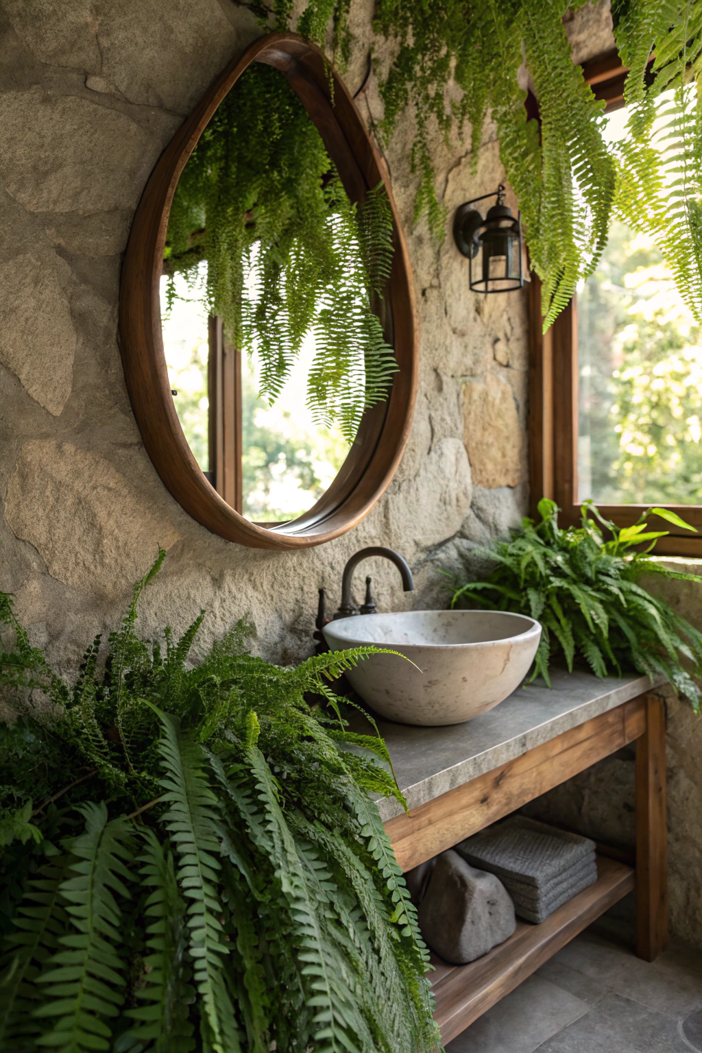 Chic Bathroom Mirror Inspirations