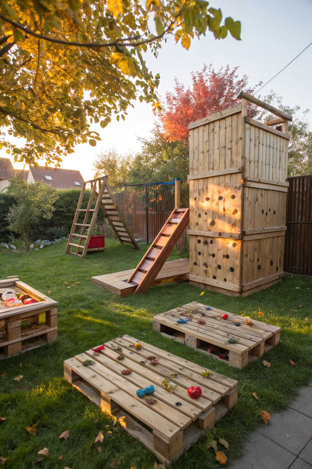 Pallets for Play: Backyard Ideas
