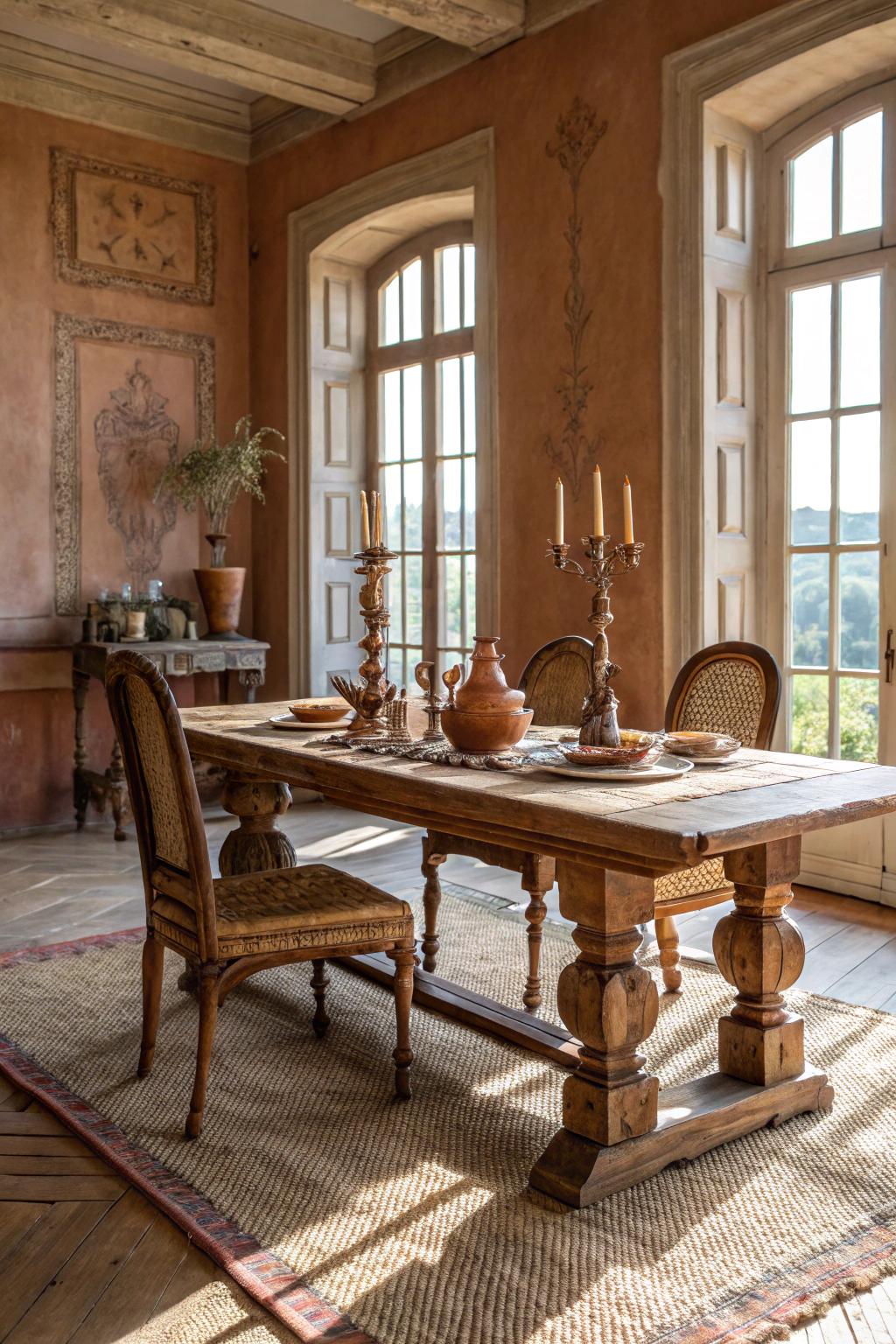 European Elegance in Organic Dining