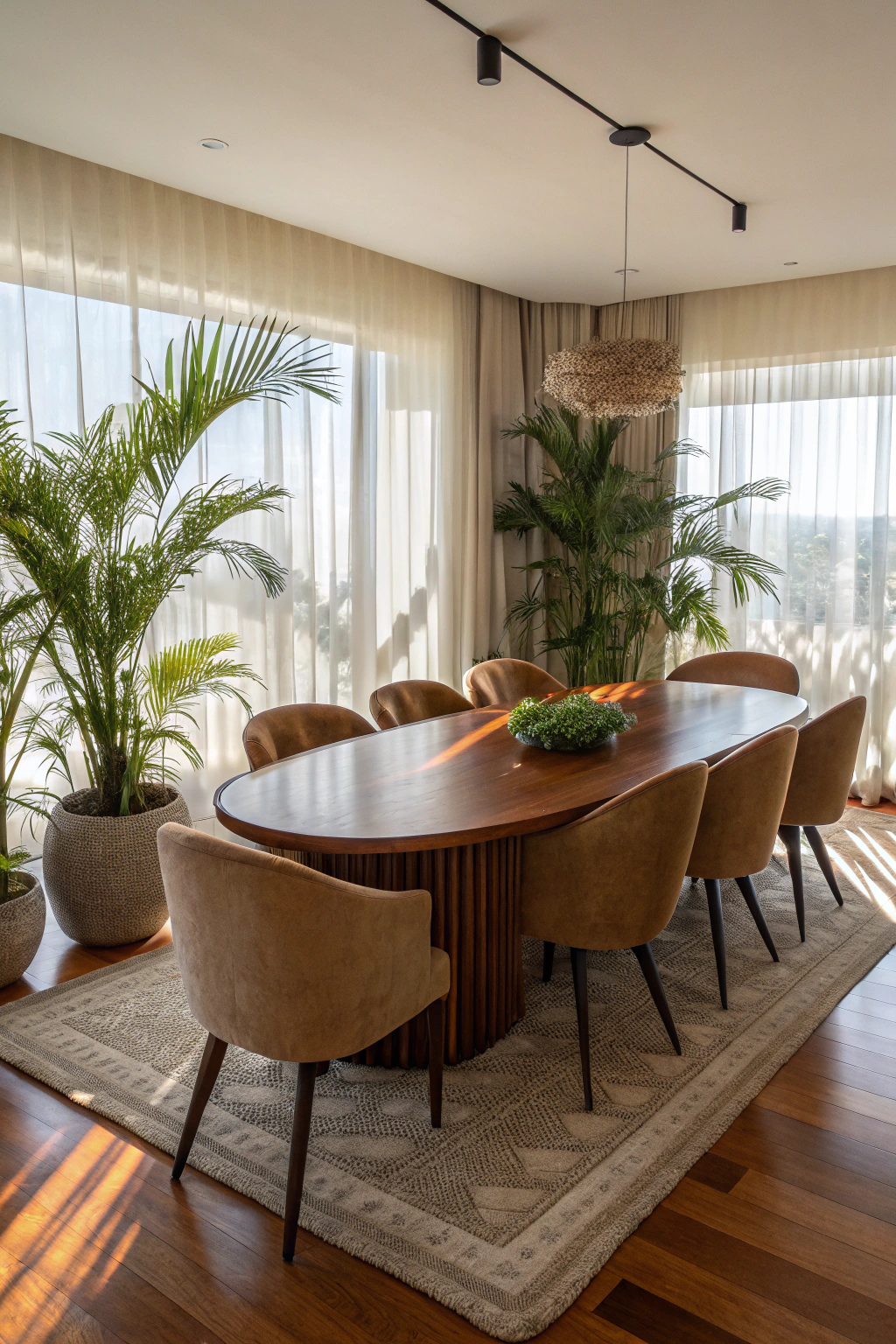 Effortless Appeal of Oval Tables and Chairs