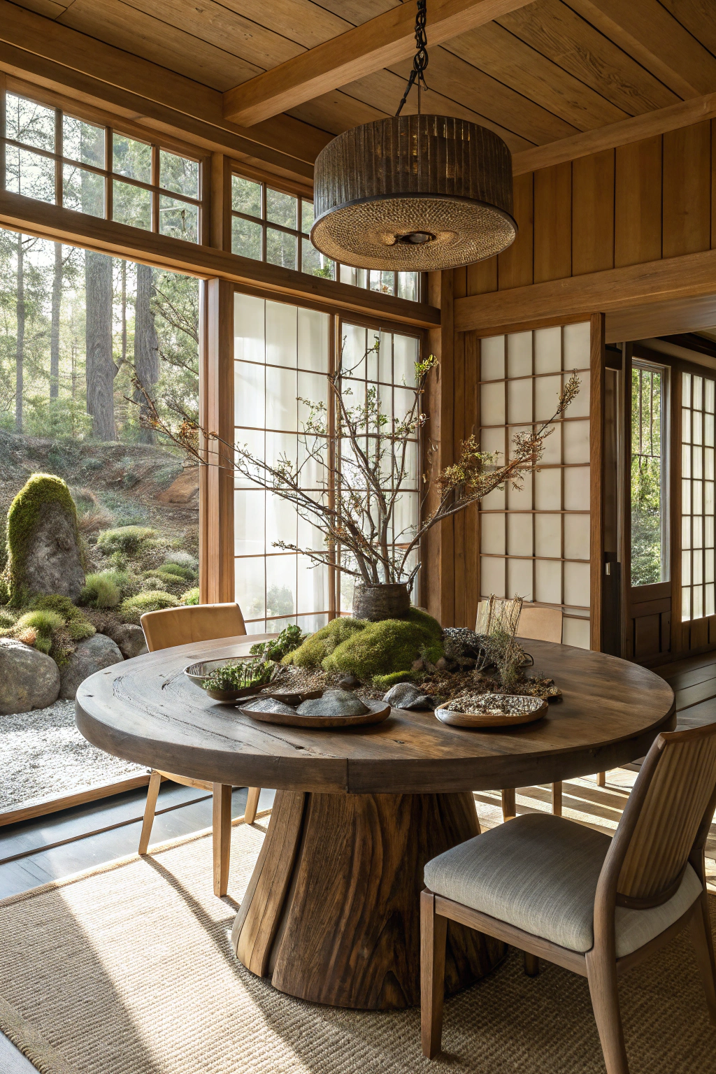 The Serenity of Natural Round Tables