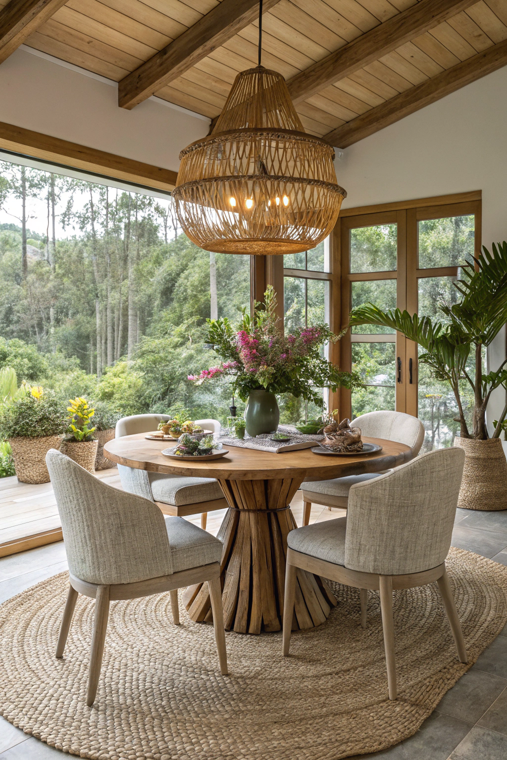 Nature’s Influence in Dining