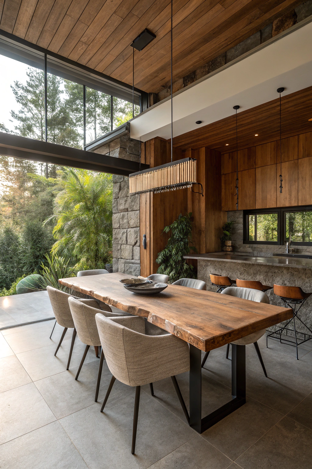 Symphony of Natural Materials