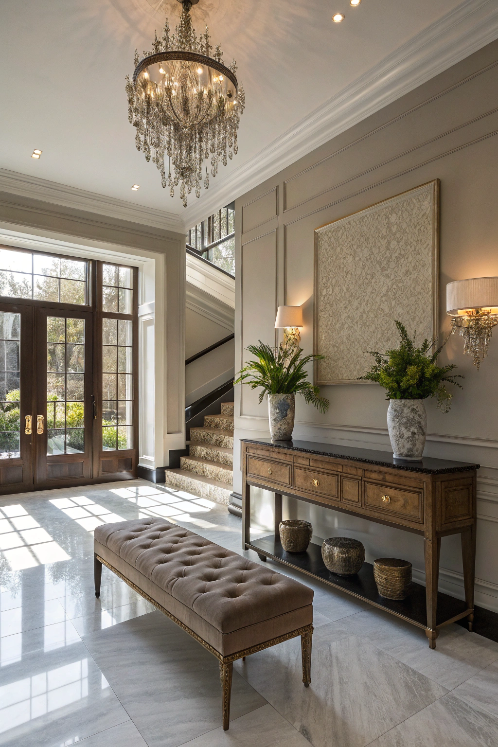 Townhouse Transformations for Entry Beauty