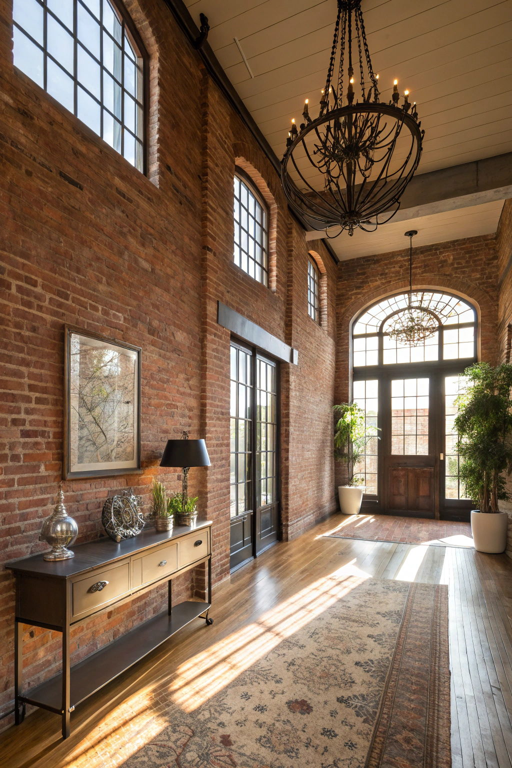 Industrial Chic Elements for Entryways