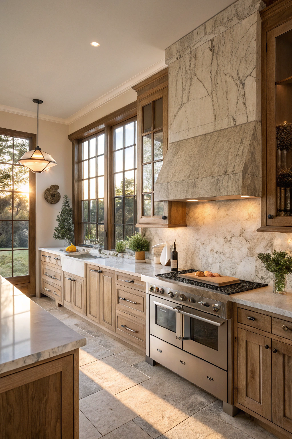 Creating Timeless Culinary Spaces with Natural Elements