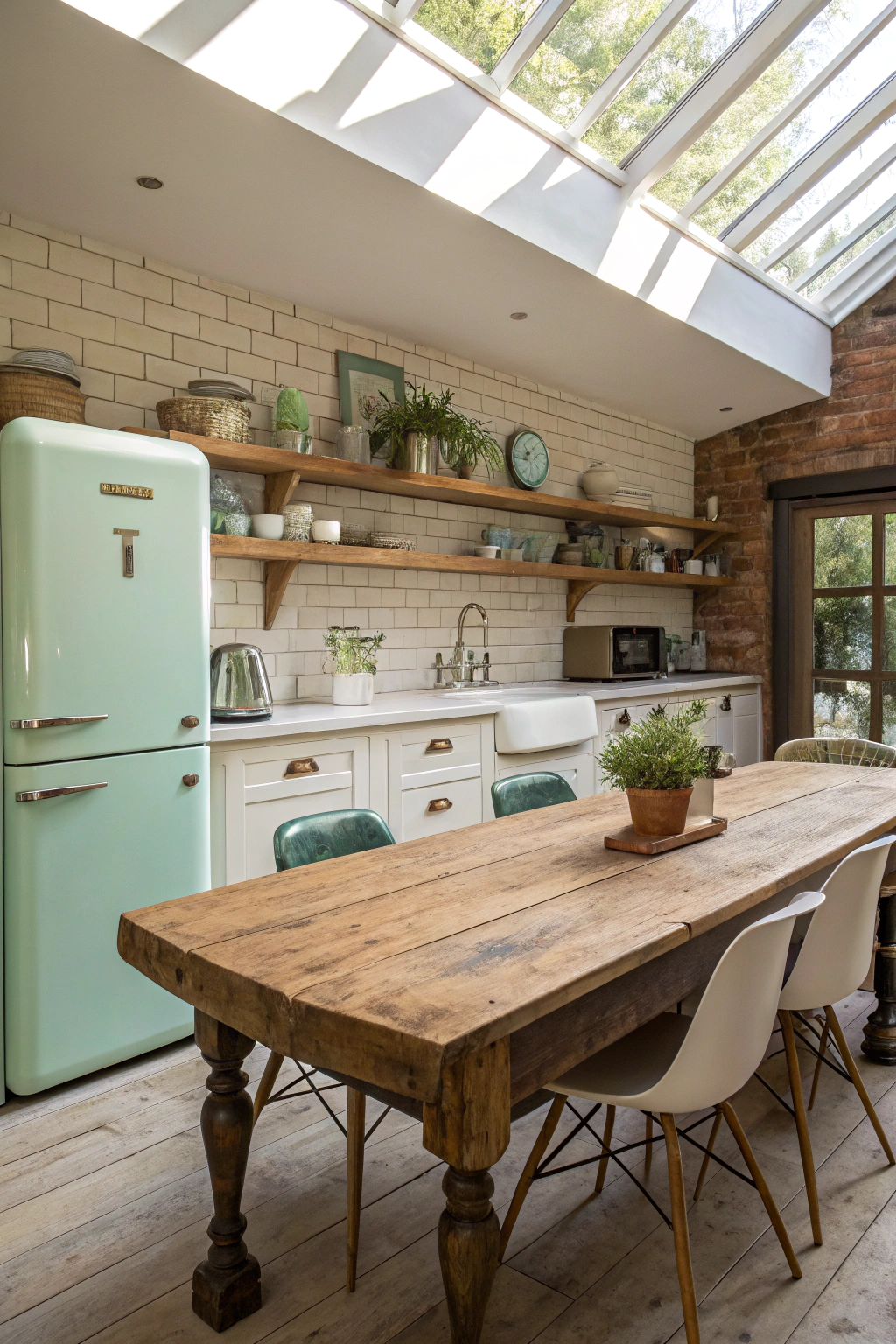 Vintage Touch in Modern Spaces