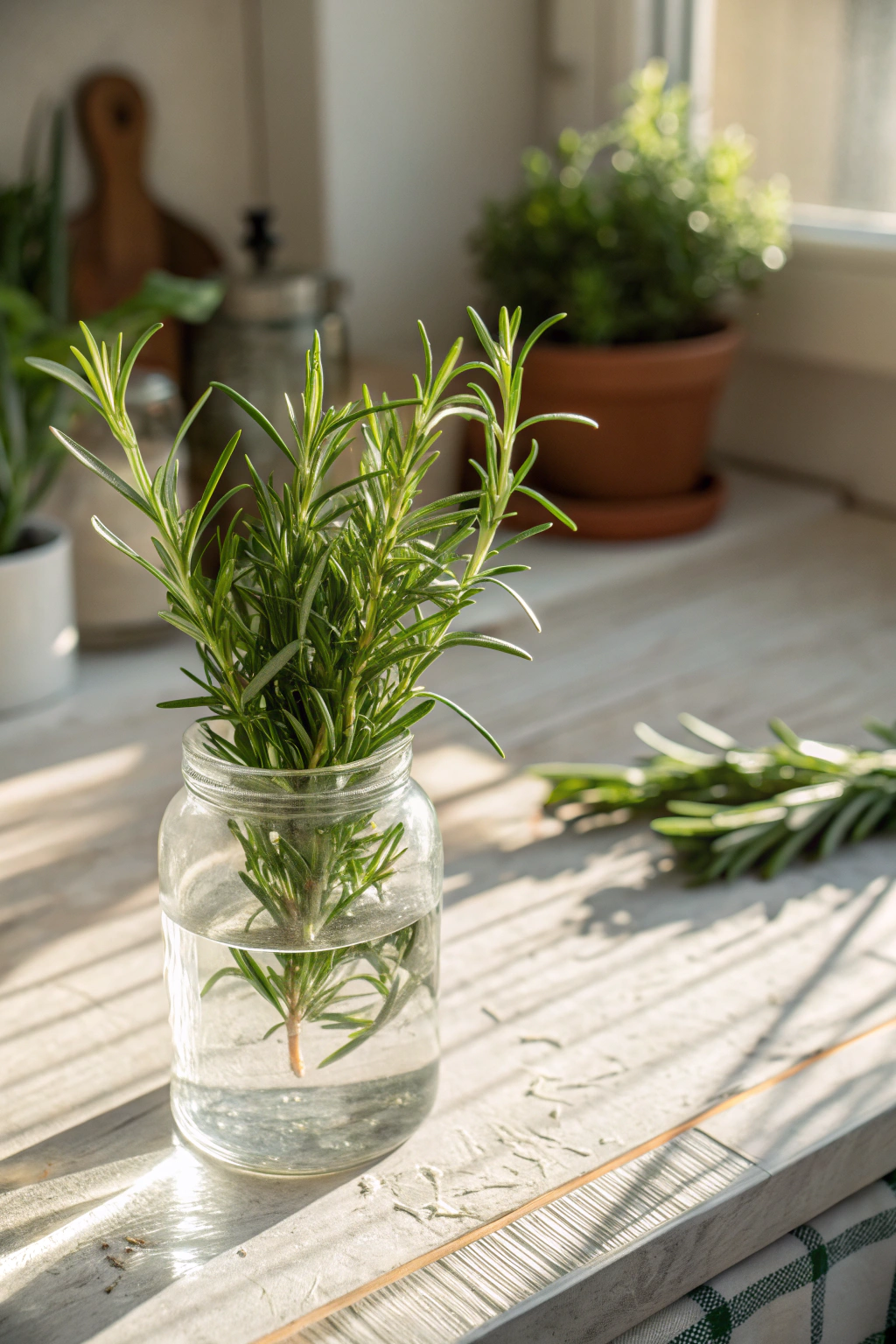 Rosemary Sprigs: Aroma and Aesthetic Combined