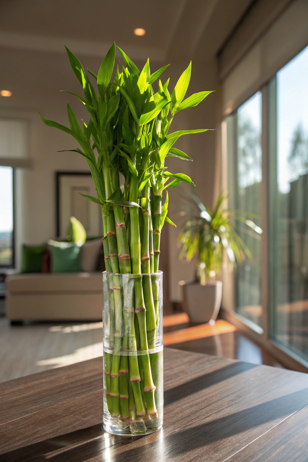 Indoor Lucky Bamboo: Prosperity in a Glass