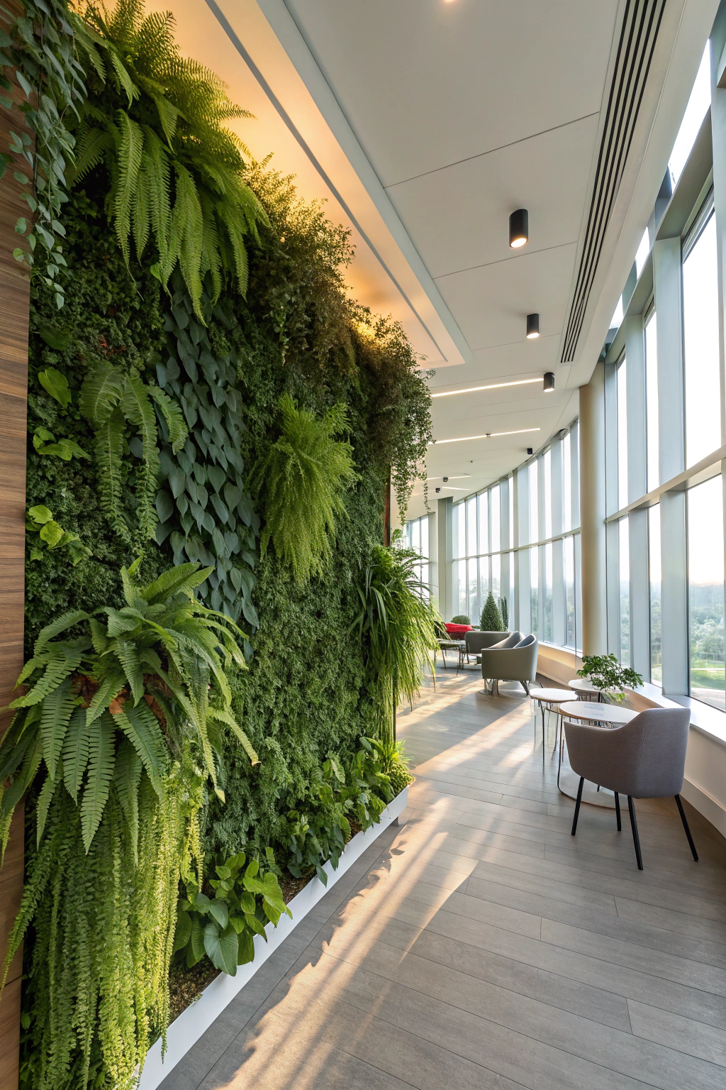 Serene Workspace Greens