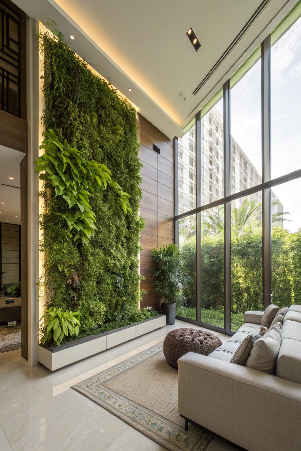 Indoor Green Spaces With Vertical Elegance