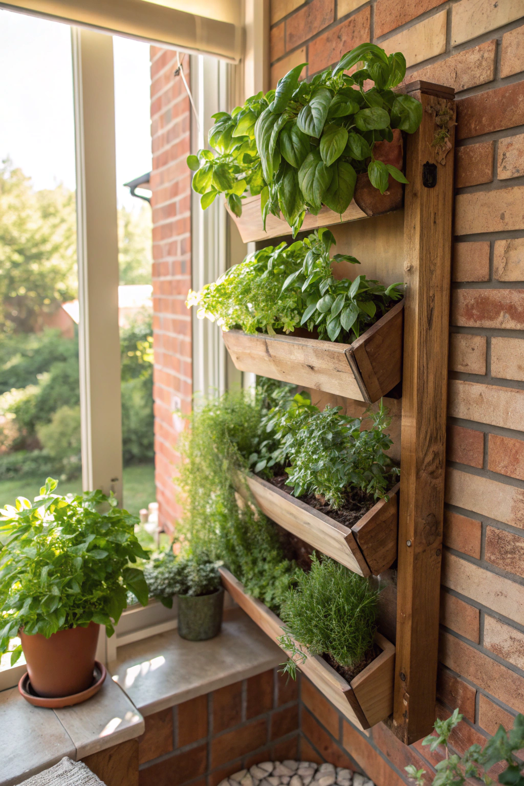 Creative Herb Garden Walls for Tight Spaces