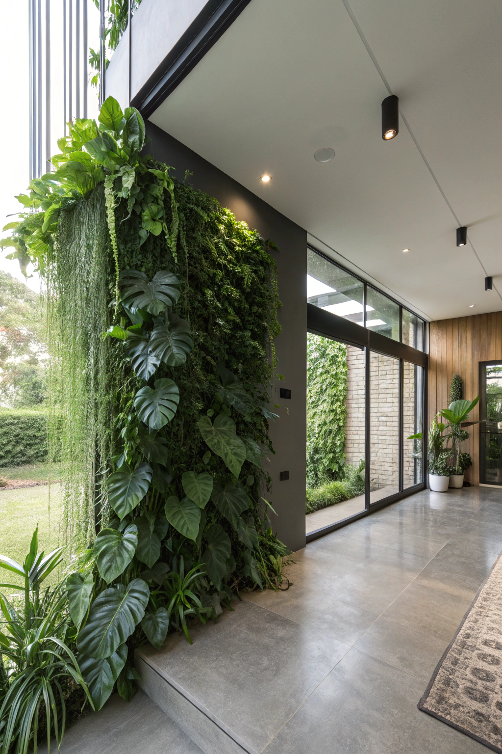 Sophisticated Vertical Wall Gardens for Modern Homes