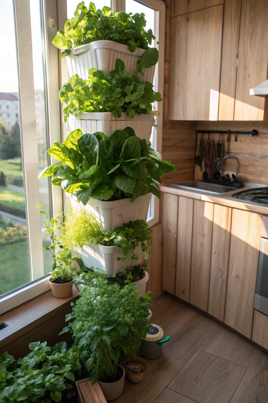 How to Cultivate a Vertical Vegetable Oasis Indoors