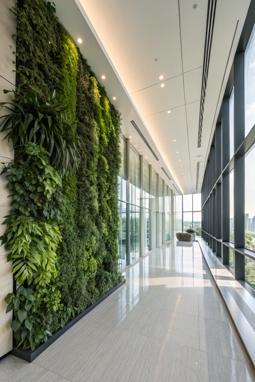 Modern Plant Wall Ideas for Sleek Office Spaces