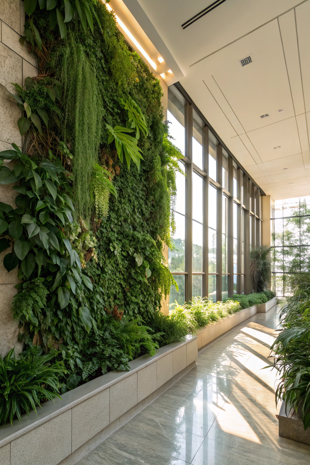 Lush Plant Wall Transformations