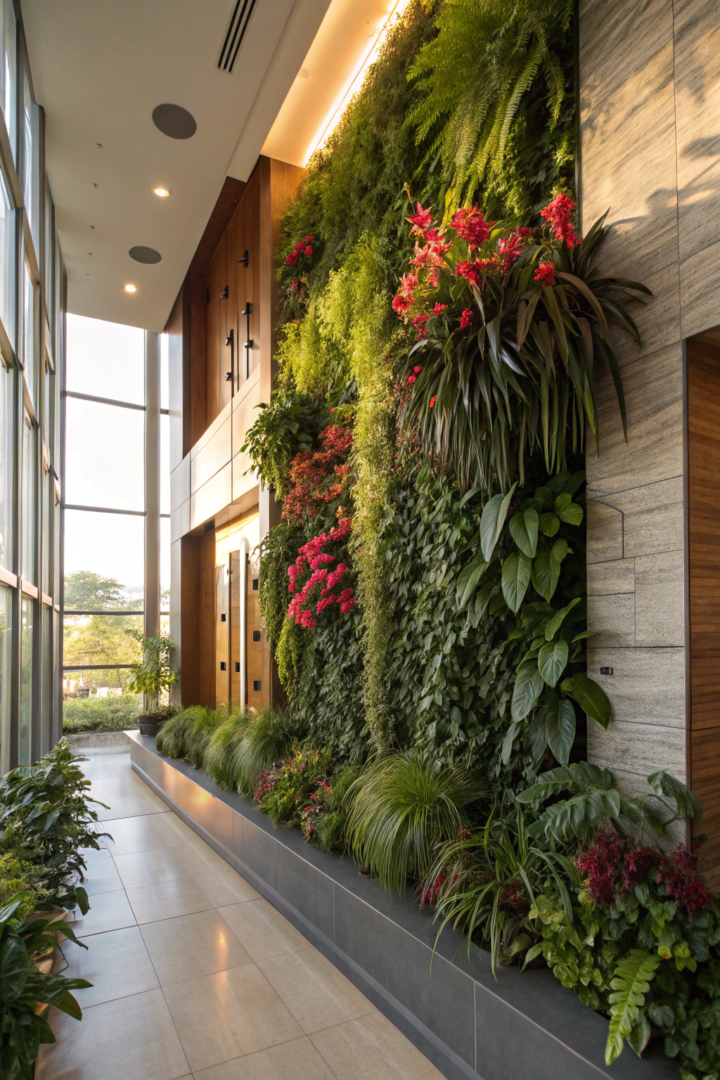 Dramatic Vertical Gardens