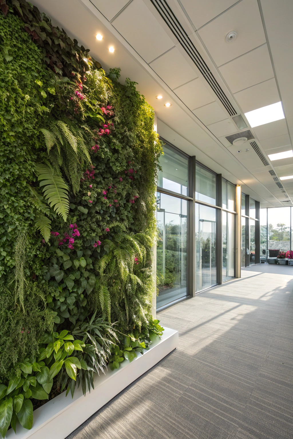 Functional Green Wall Spaces
