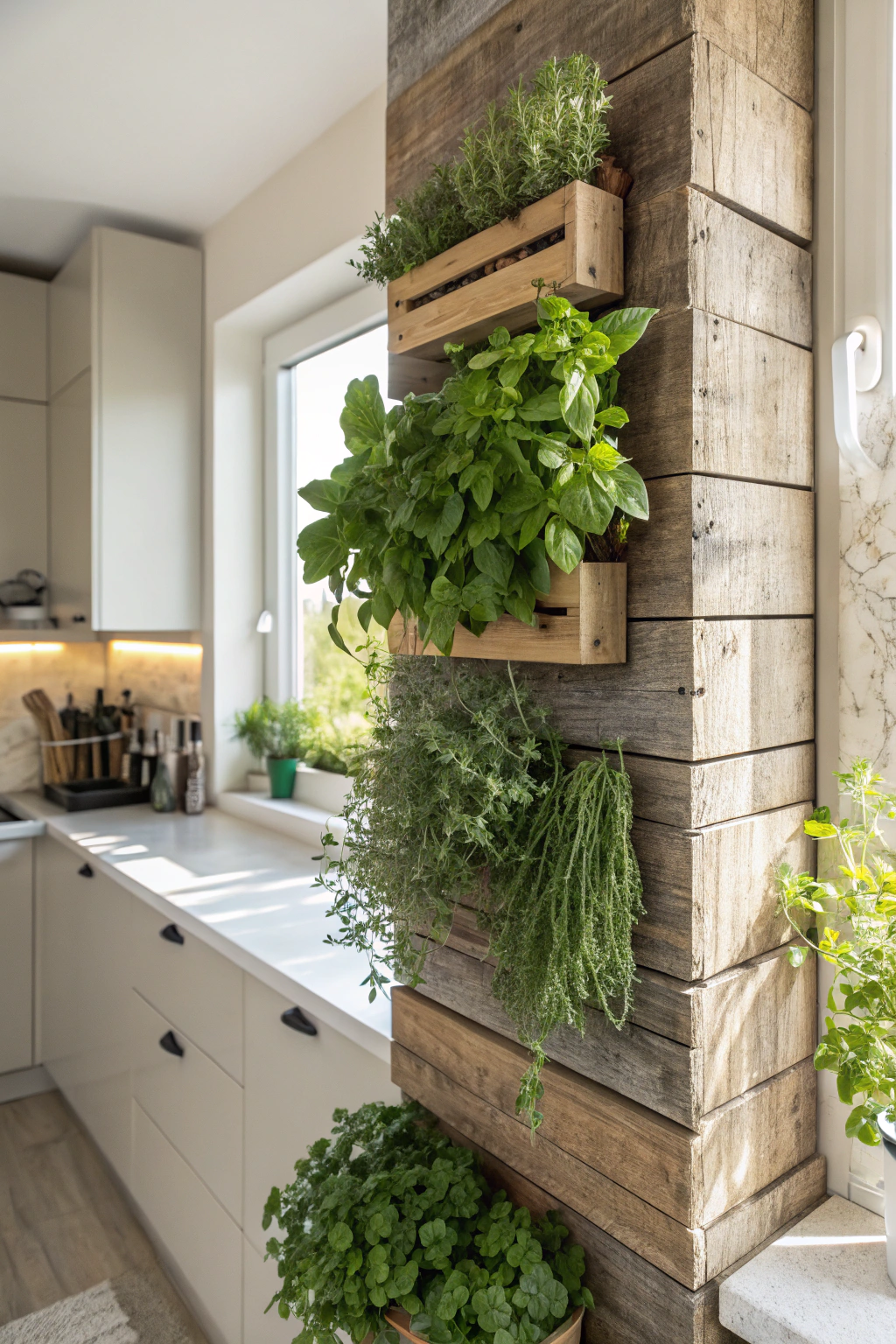 Inviting Herb Wall Creations