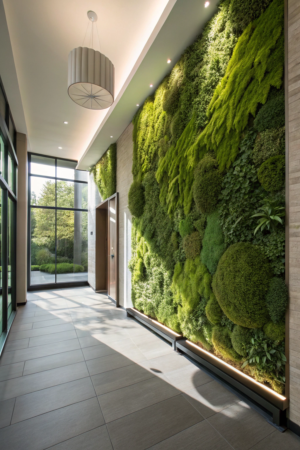 Exploring Vertical Moss Walls