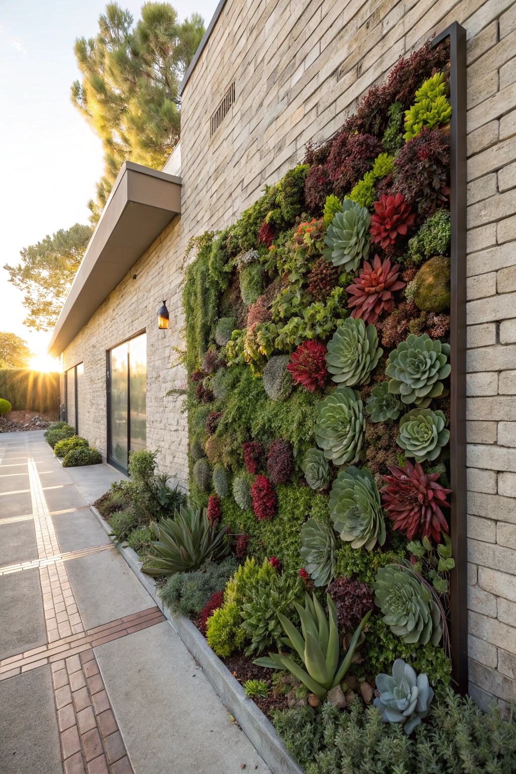 Succulent Walls for Outdoor and Indoor