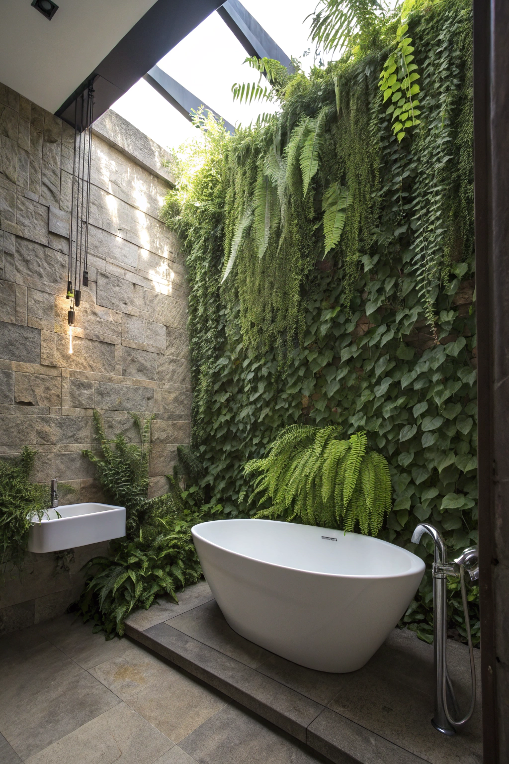 Integrating Nature in Bathroom Spaces