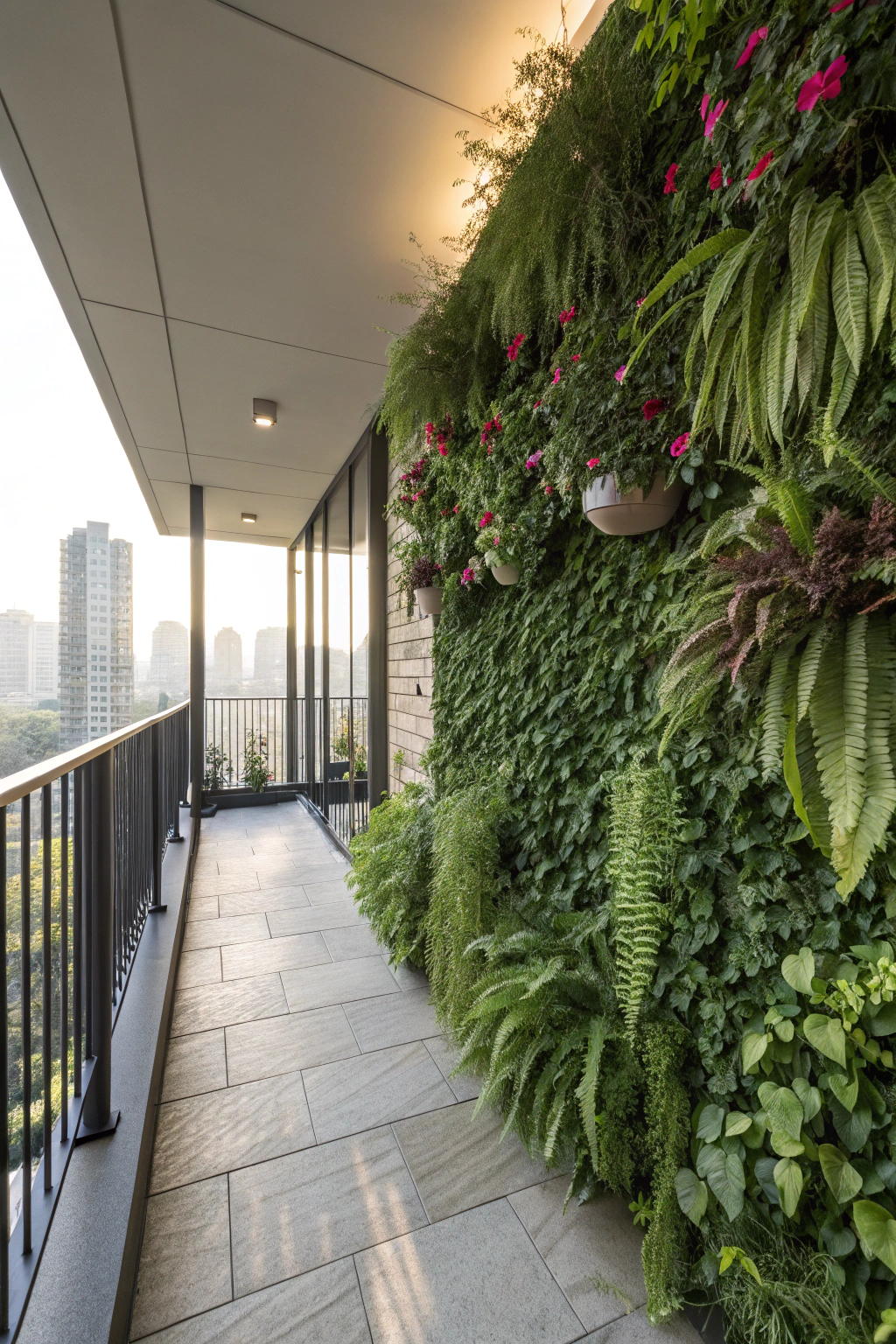 Enchanting Balcony Plant Walls