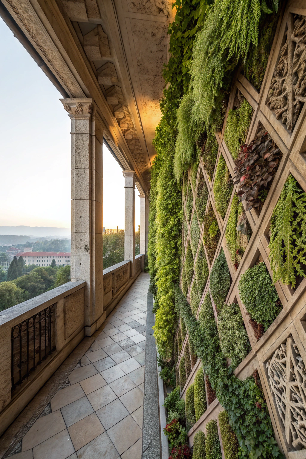 Decorative Wall Art with Plants