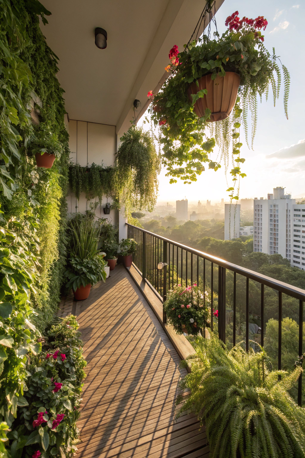 Balcony Transformations with Plants