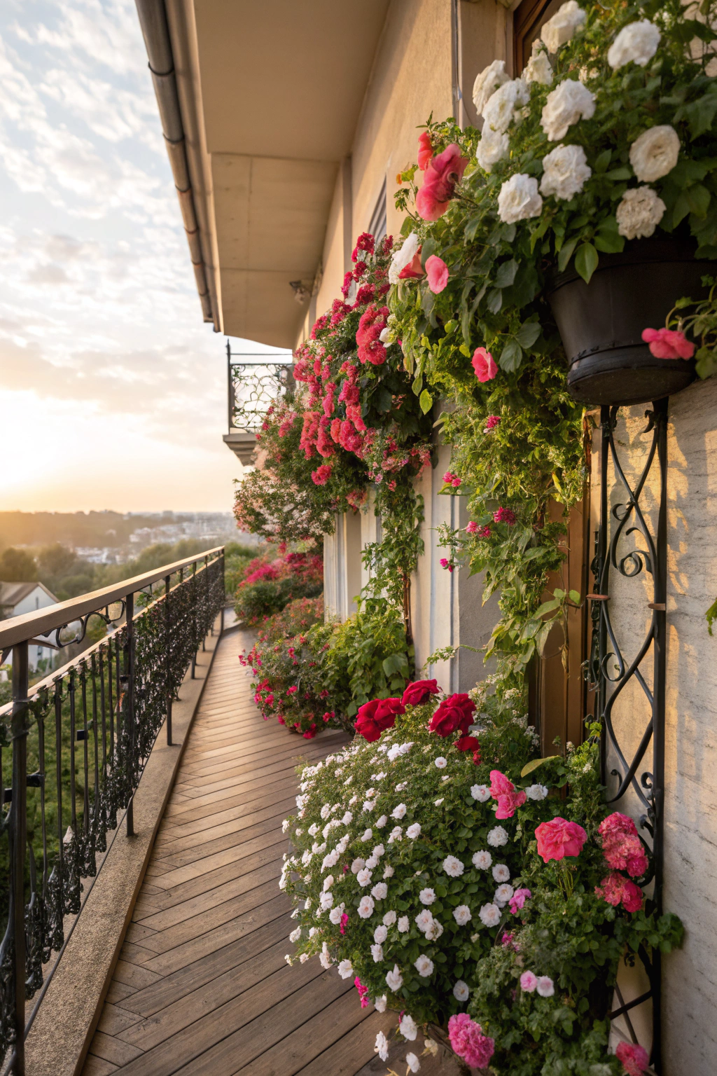 Breathtaking Balcony Flowers